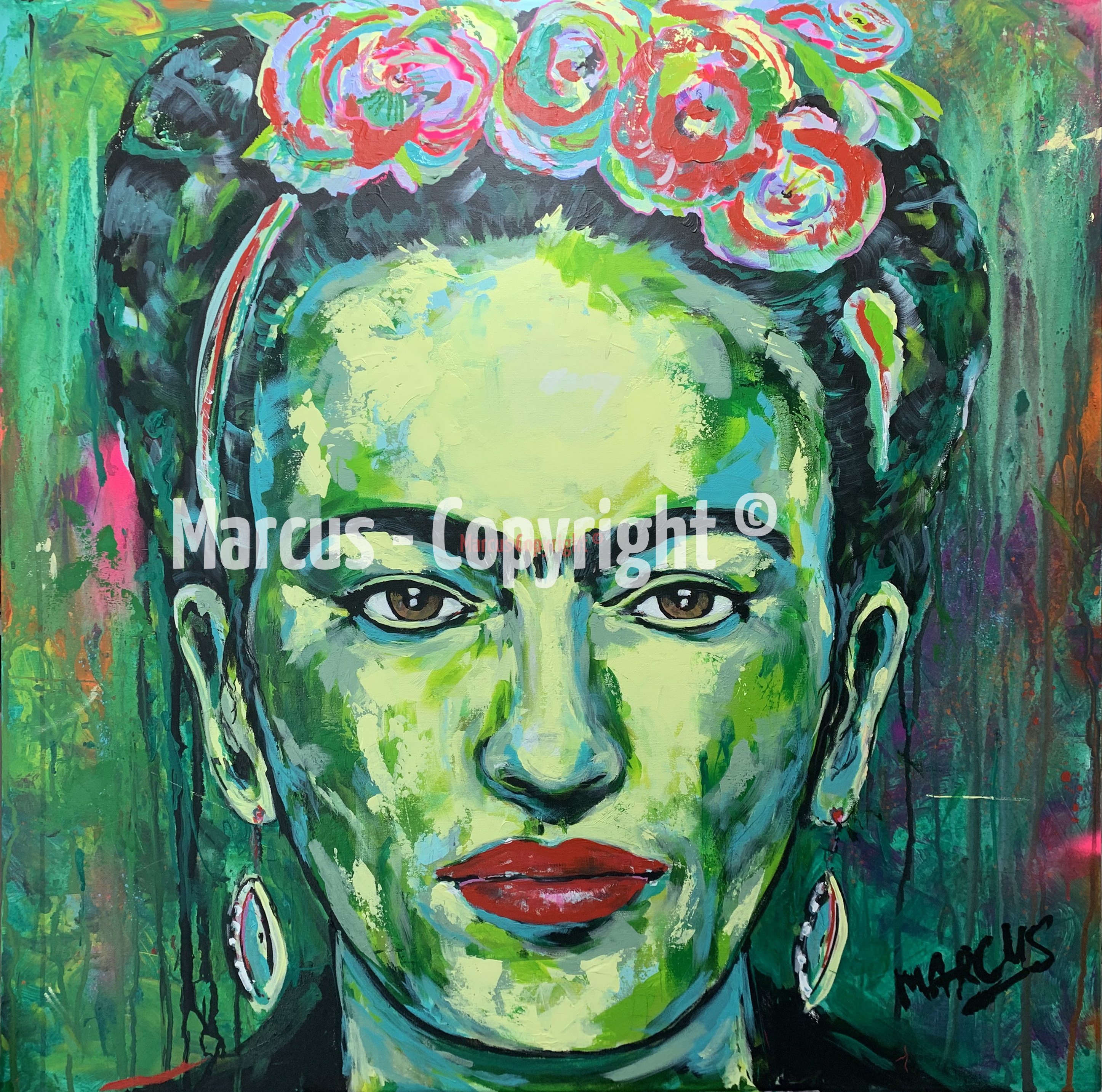 FridaKahlo100x100